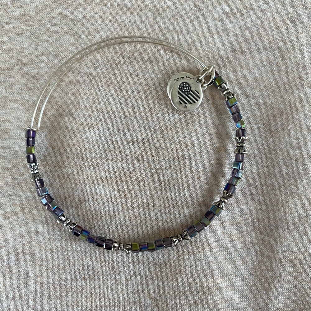 Alex and Ani beaded bracelet